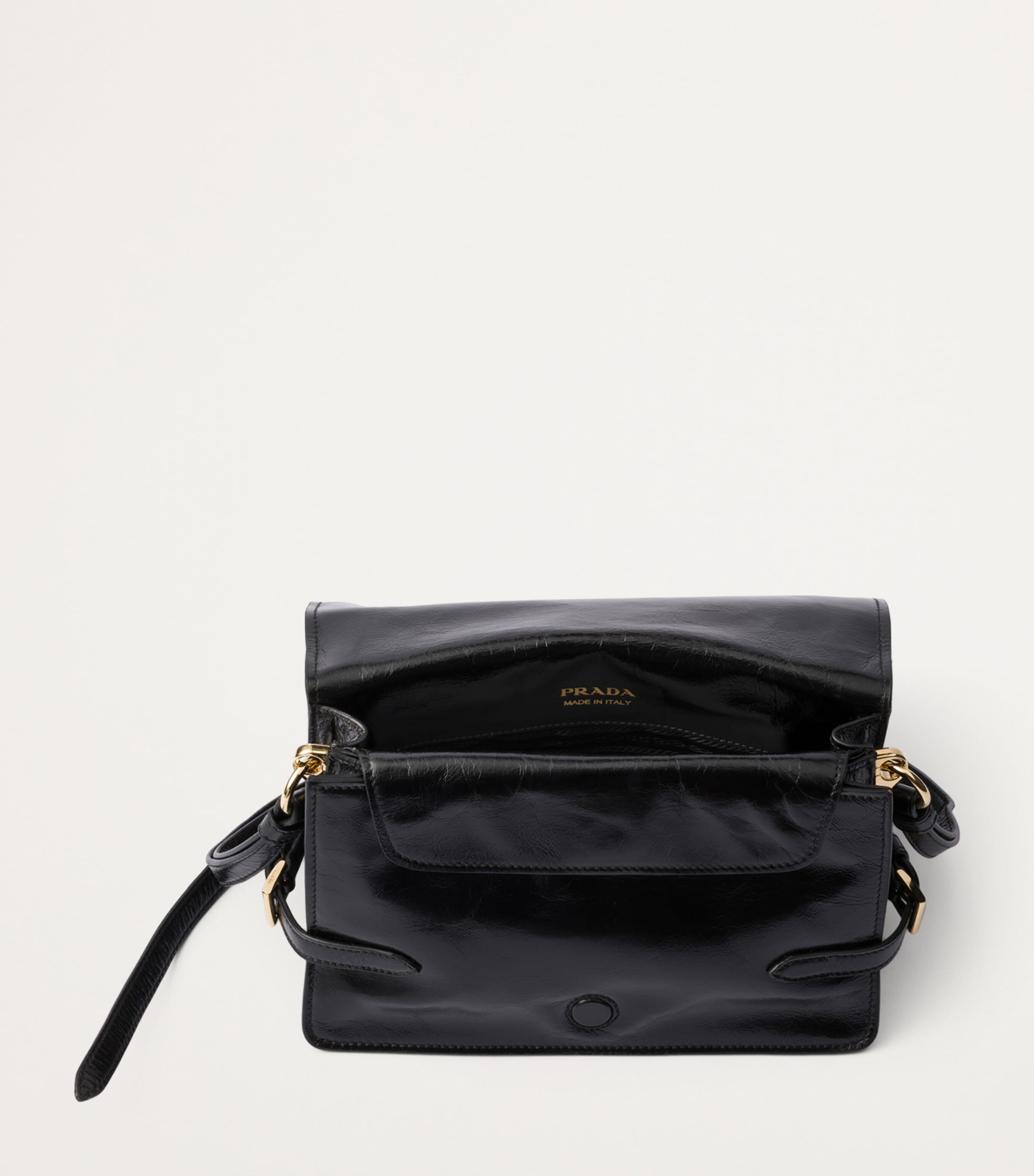 Leather Flap Shoulder Bag F0002 Image 4