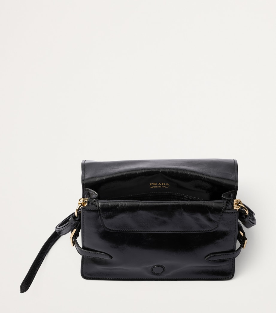 Leather Flap Shoulder Bag F0002 Image 4