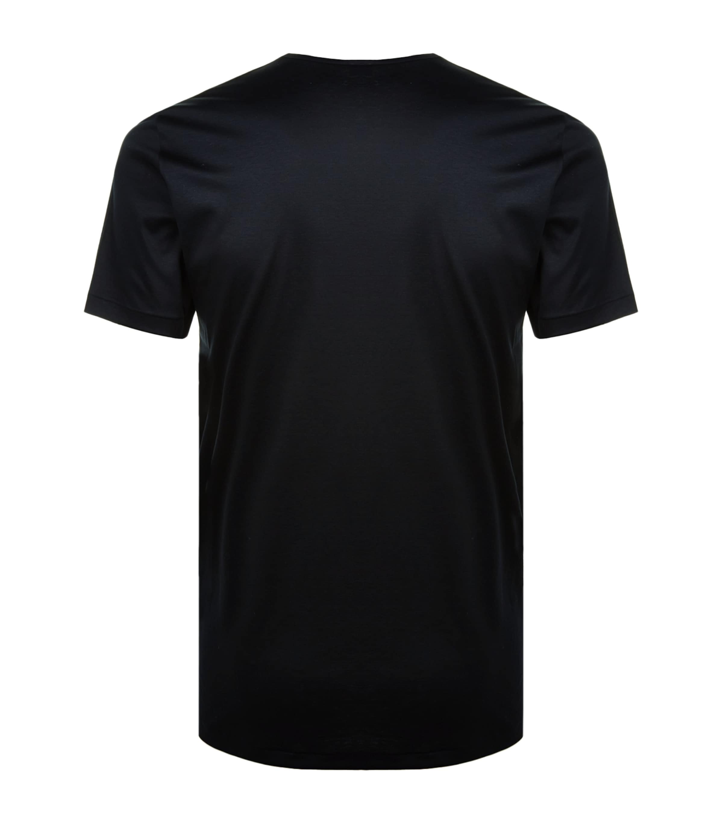 286 Sea Island V-Neck T-Shirt BLACK Image 3