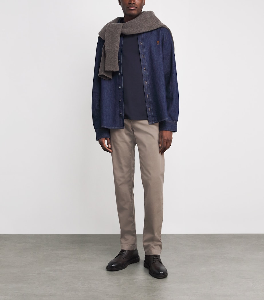 Bobby Slim Trousers B75 - GREY Image 2