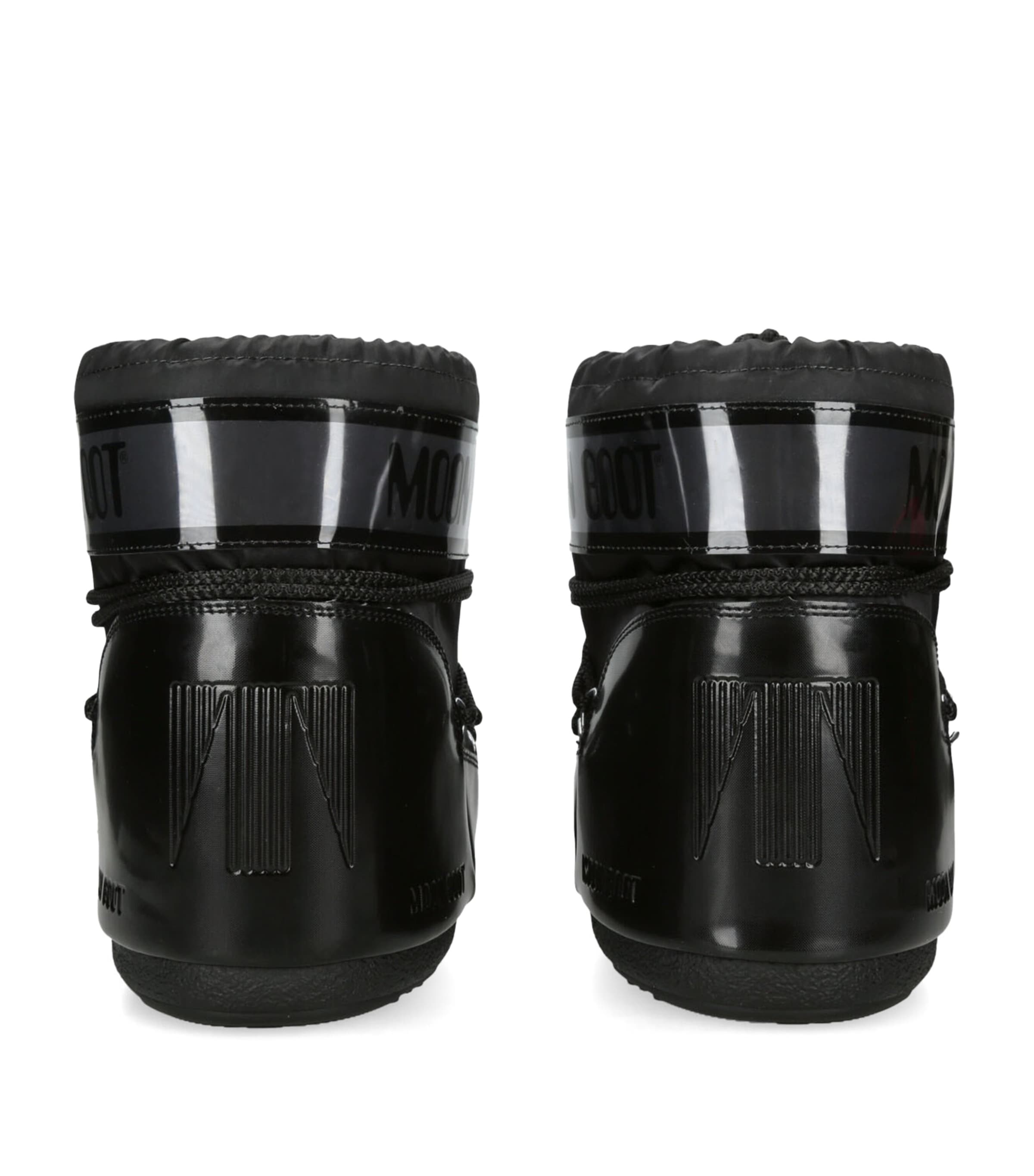 Icon Low Glance Ankle Boots BLACK Image 2