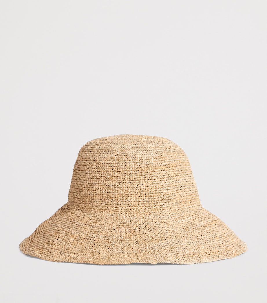 Lack Of Color Raffia Inca Sunhat Straw Natural Image 3