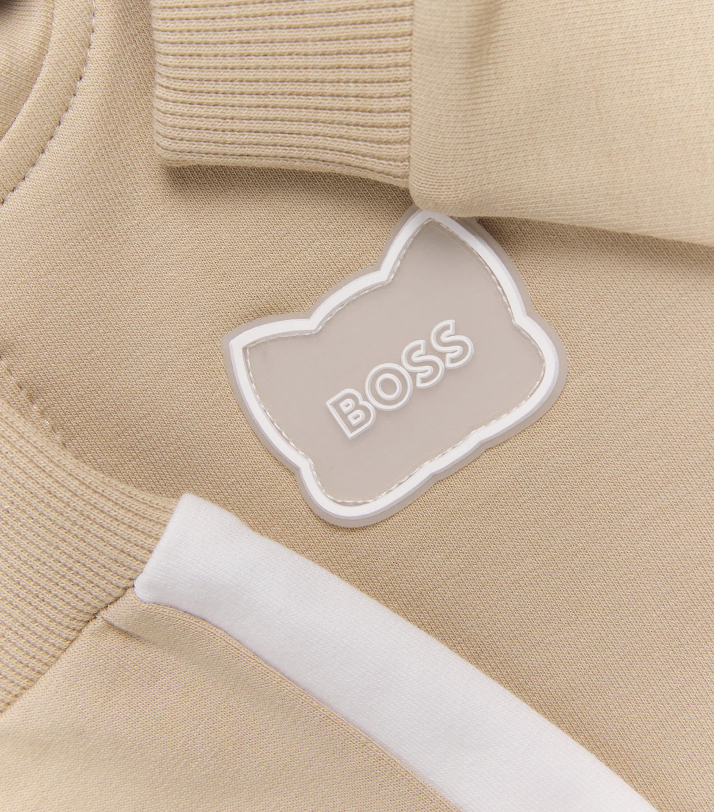 Cotton T-Shirt, Trousers and Cardigan Set (3-18 Months) 249STONE Image 4