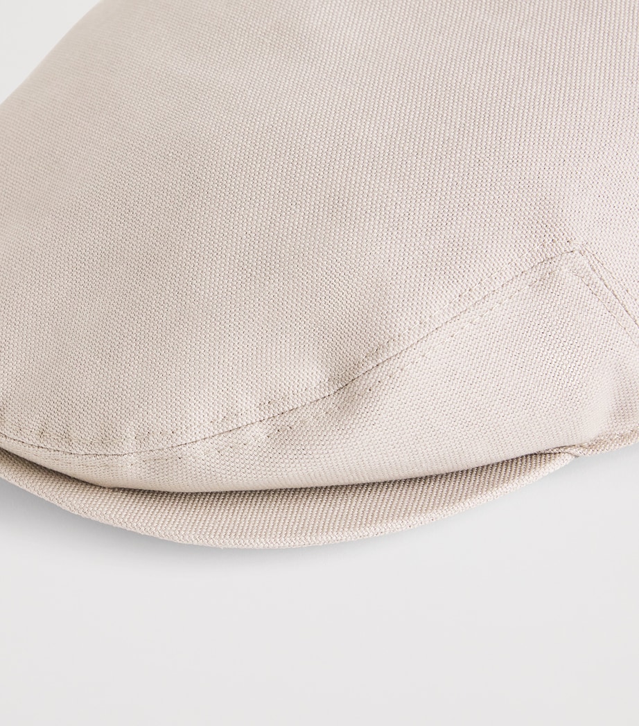 Eleventy Cotton Flat Cap Sabbia Image 4