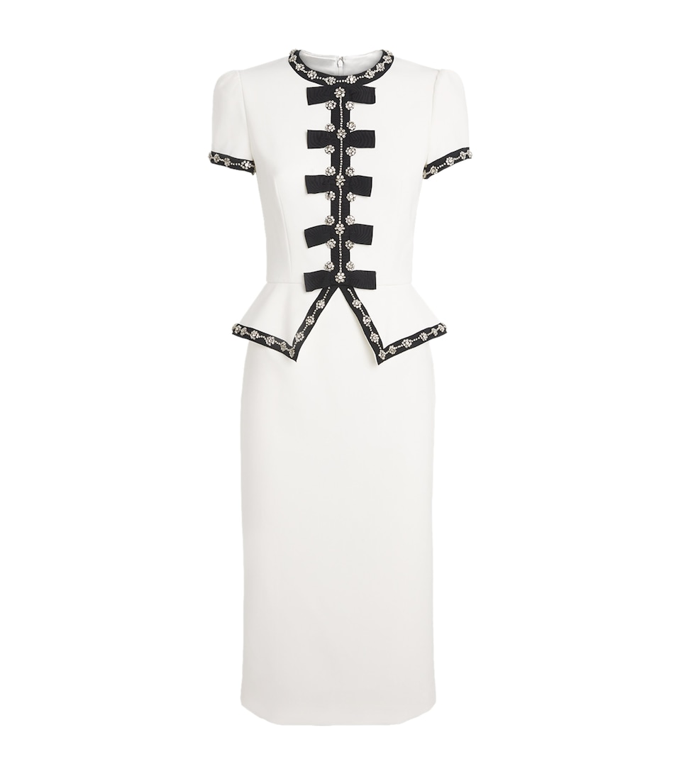 Cady Embellished Bisou Midi Dress