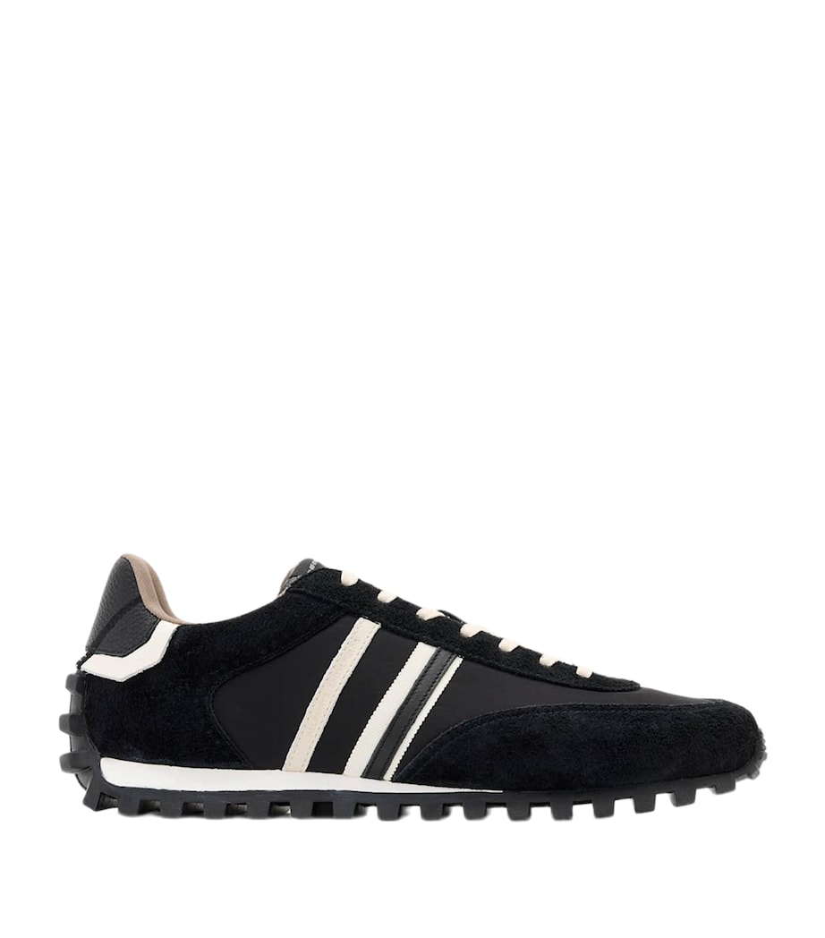 AllSaints Robin Runner Trainers Black/white Image 1