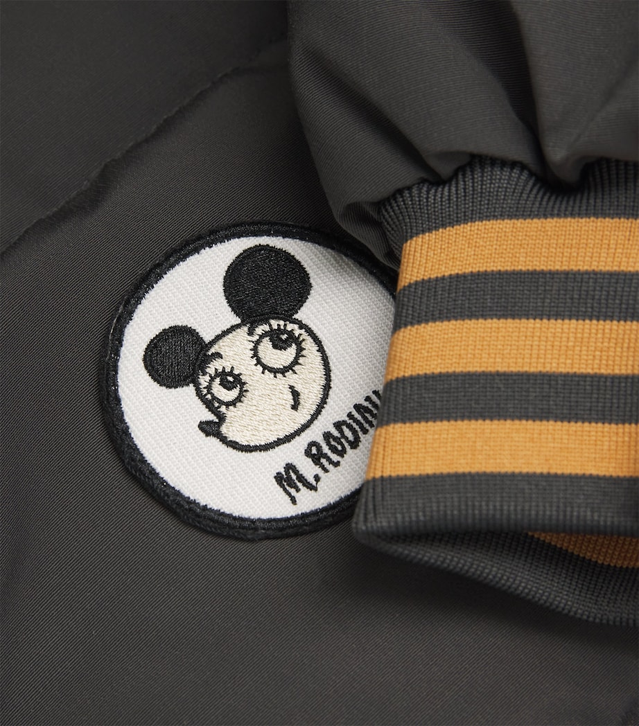 Ritzratz Patch Puffer Jacket (3-11 Years) BLACK Image 3