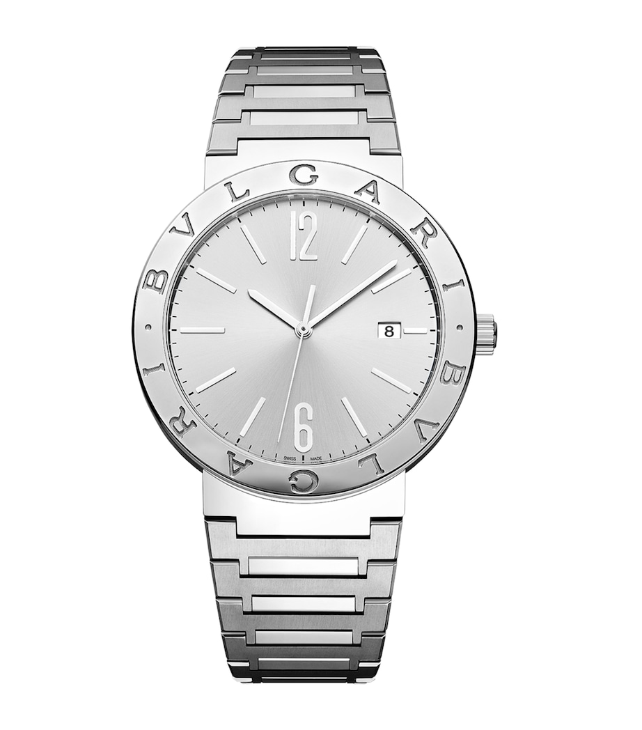 Stainless Steel BVLGARI BVLGARI Watch 41mm GREY Image 1