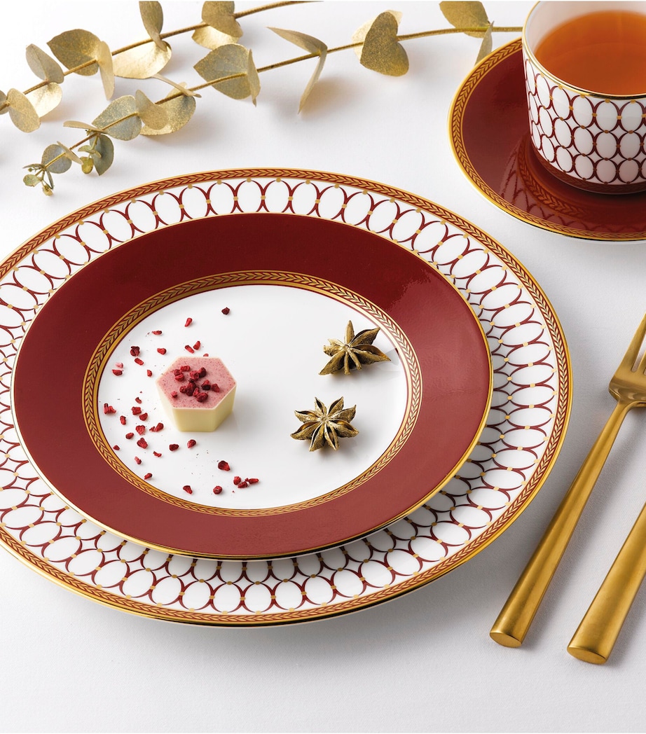 Renaissance Red Dinner Plate (27cm) RED Image 2