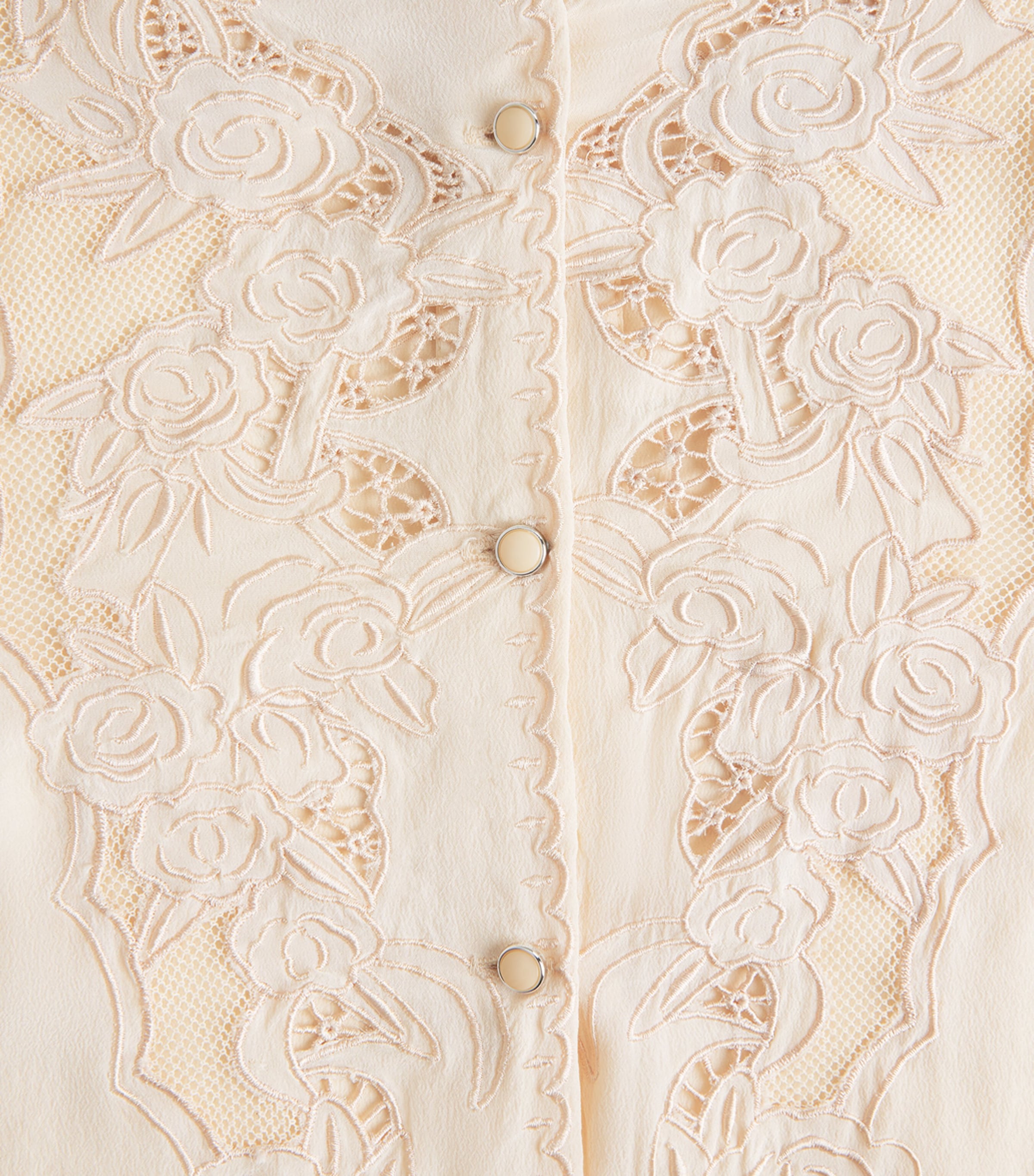 Silk Embroidered Blouse ROSALIE EMB SHELL Image 5