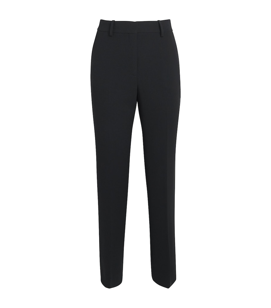 Theory Womens Straight Marcee Trousers Black Image 1