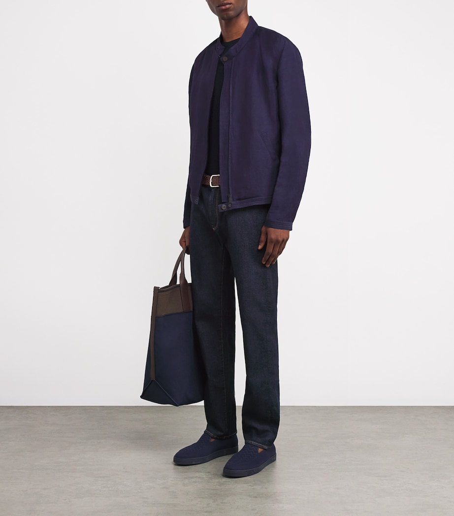 Stretch-Cotton Straight Jeans MB001 Image 2