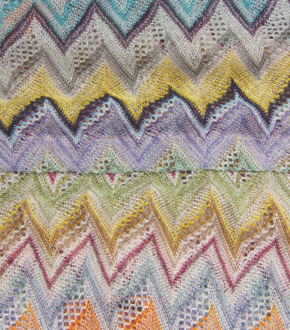 Missoni Womens Zigzag Mini Dress Smsor Multicolor Image 6
