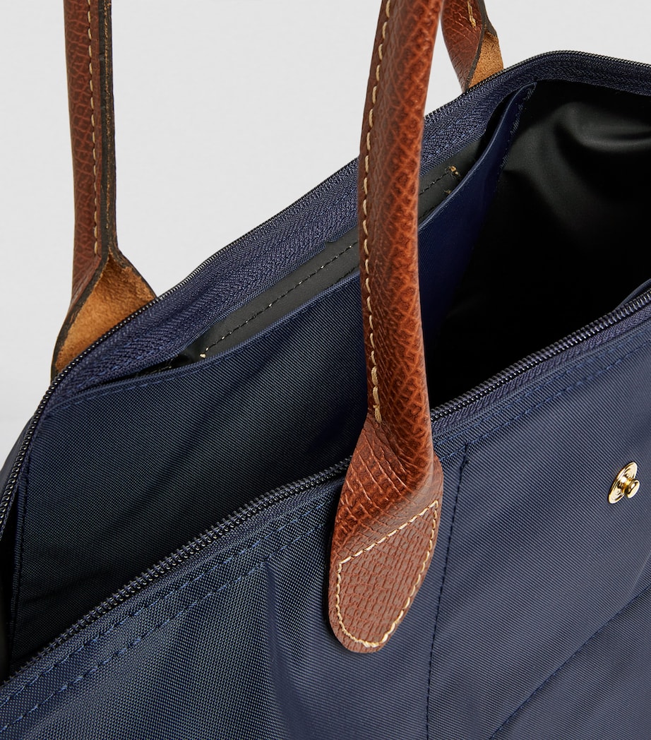 Medium Le Pliage Original Tote Bag P68 NAVY Image 6