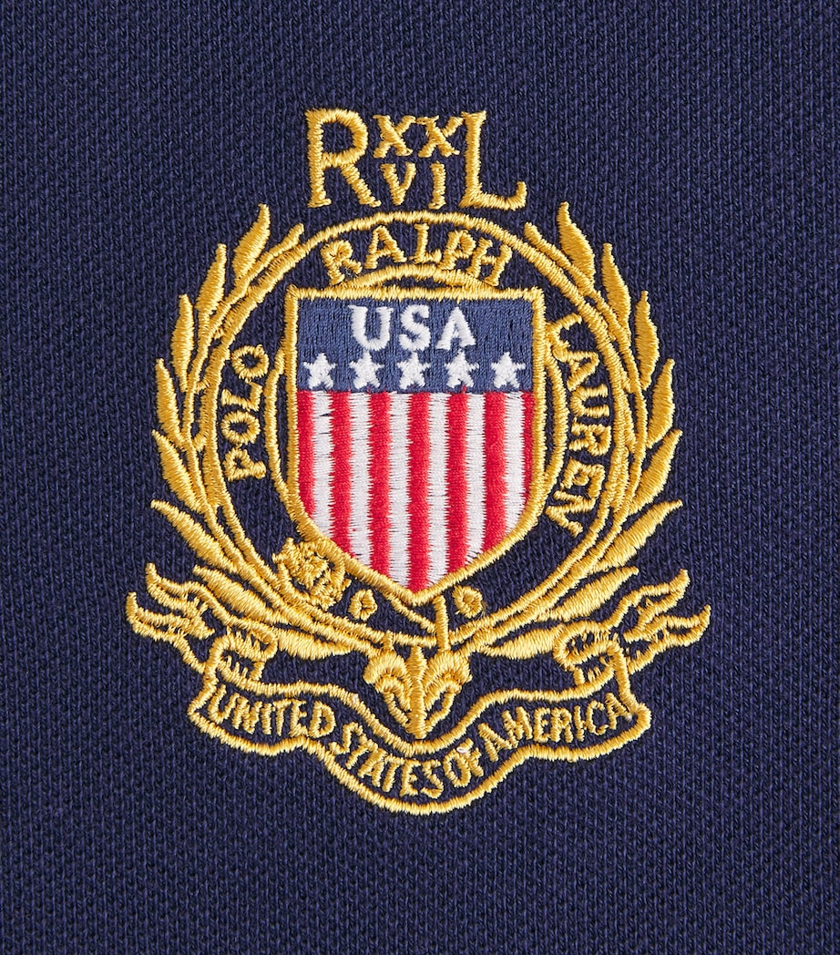Polo Ralph Lauren Mens Cotton USA Polo Shirt Newport Image 6