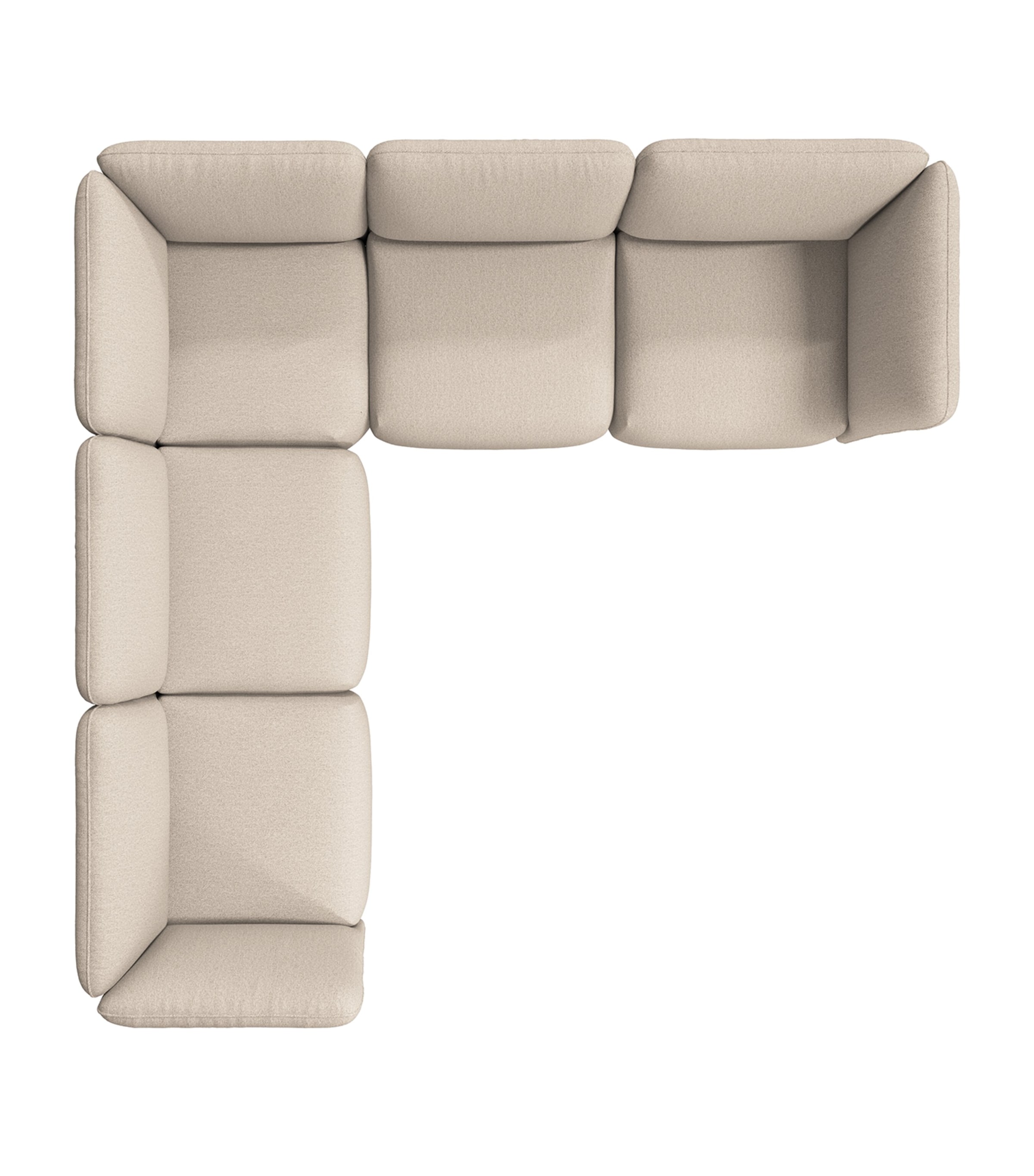 BoConcept Large Paraggi 6-Seater Corner Sofa Beige Image 4