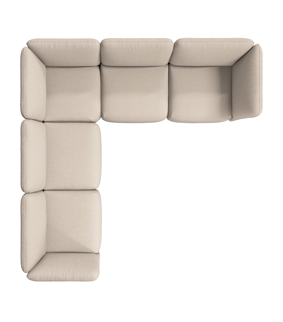 BoConcept Large Paraggi 6-Seater Corner Sofa Beige Image 4