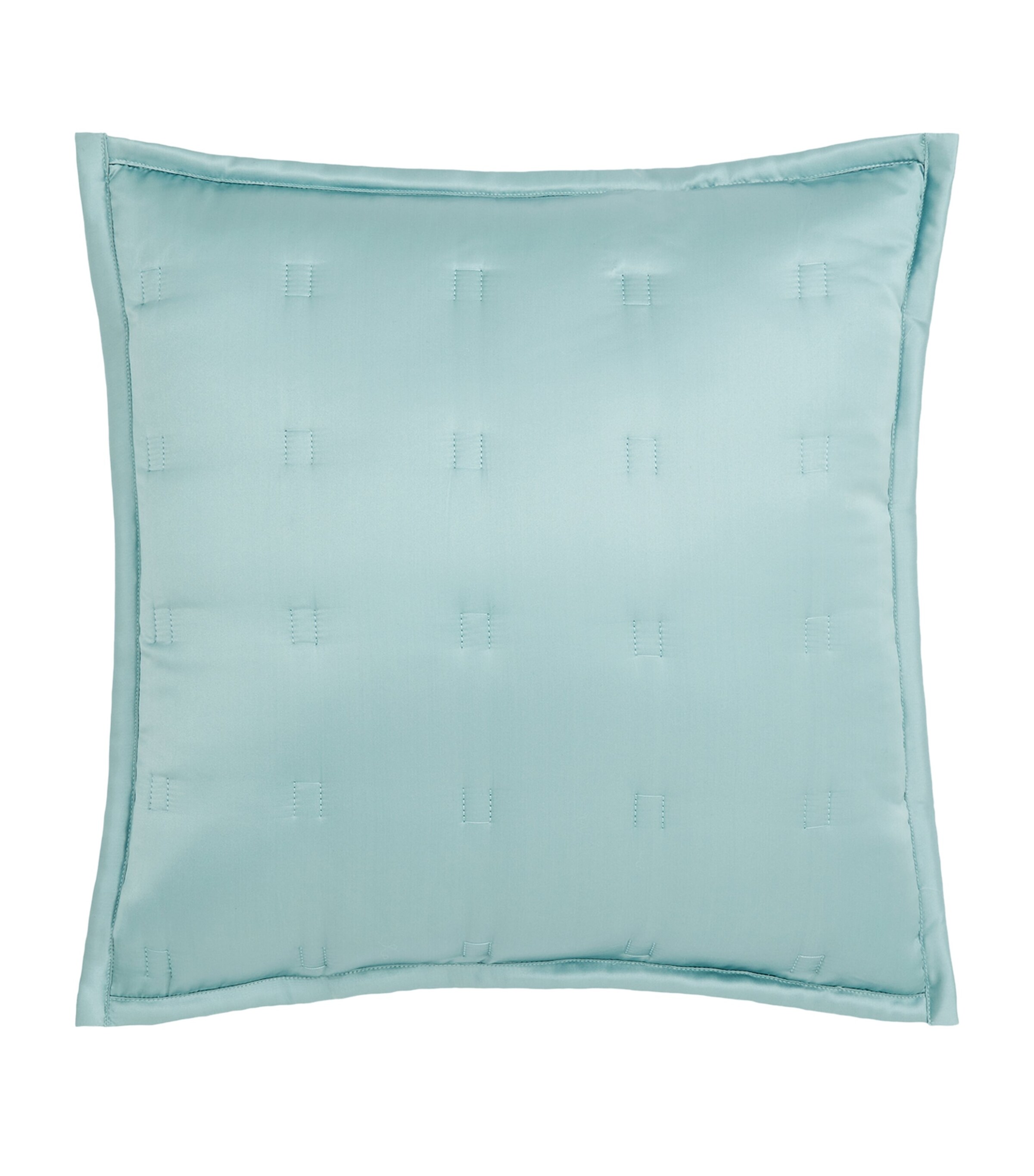 Gingerlily Silk Windsor Cushion In Green
