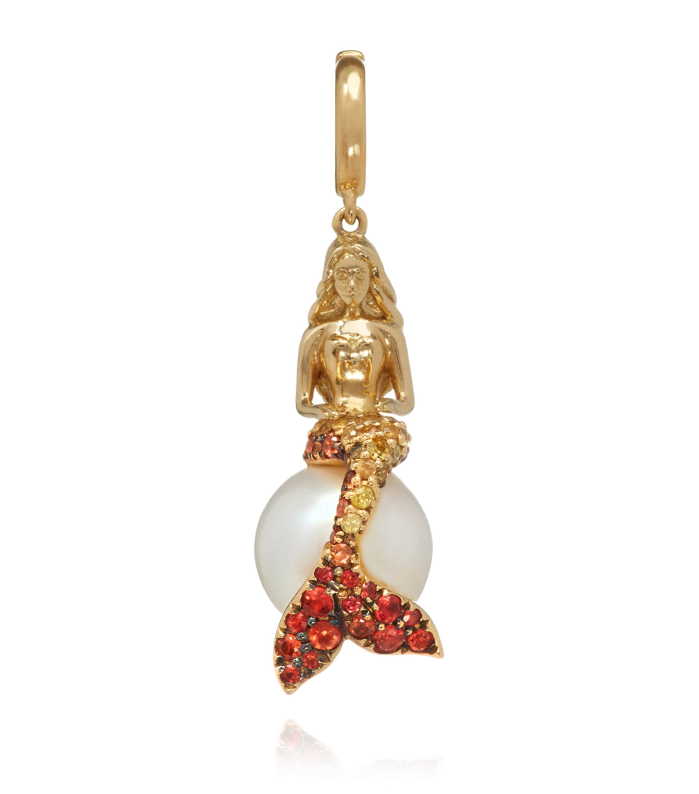 Annoushka X The Vampire's Wife Yellow Gold Mermaids Charm