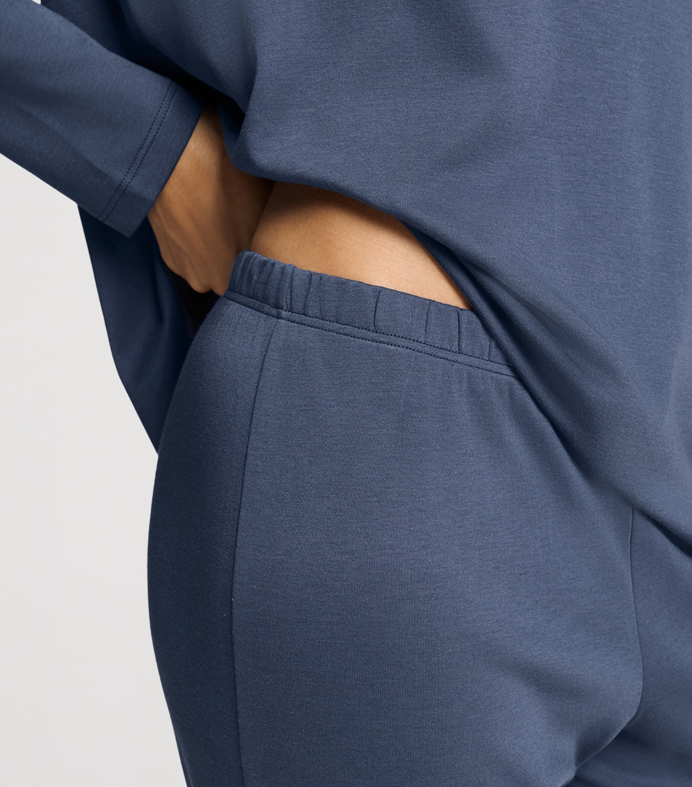 Hanro Womens Tyra Pyjama Set Vintage Indigo Image 5