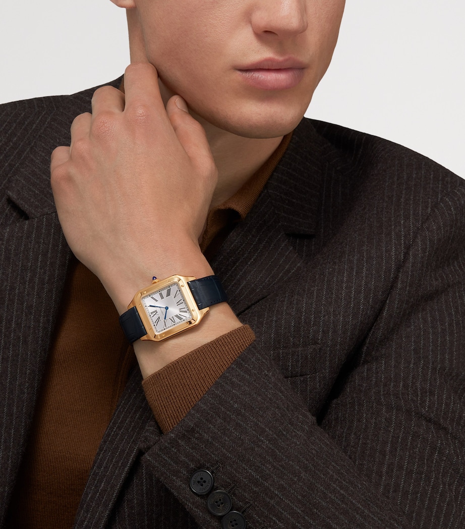 Cartier Extra Large Yellow Gold Santos-Dumont Watch 46.6mm Yellow Gold Image 2