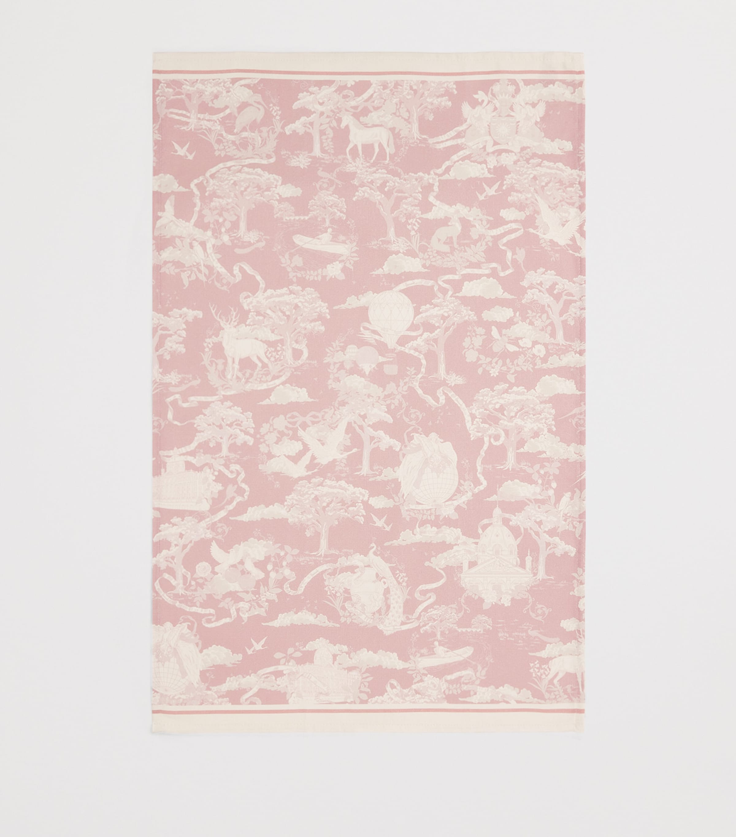 Harrods Set Of 2 Cotton Toile Tea Towels