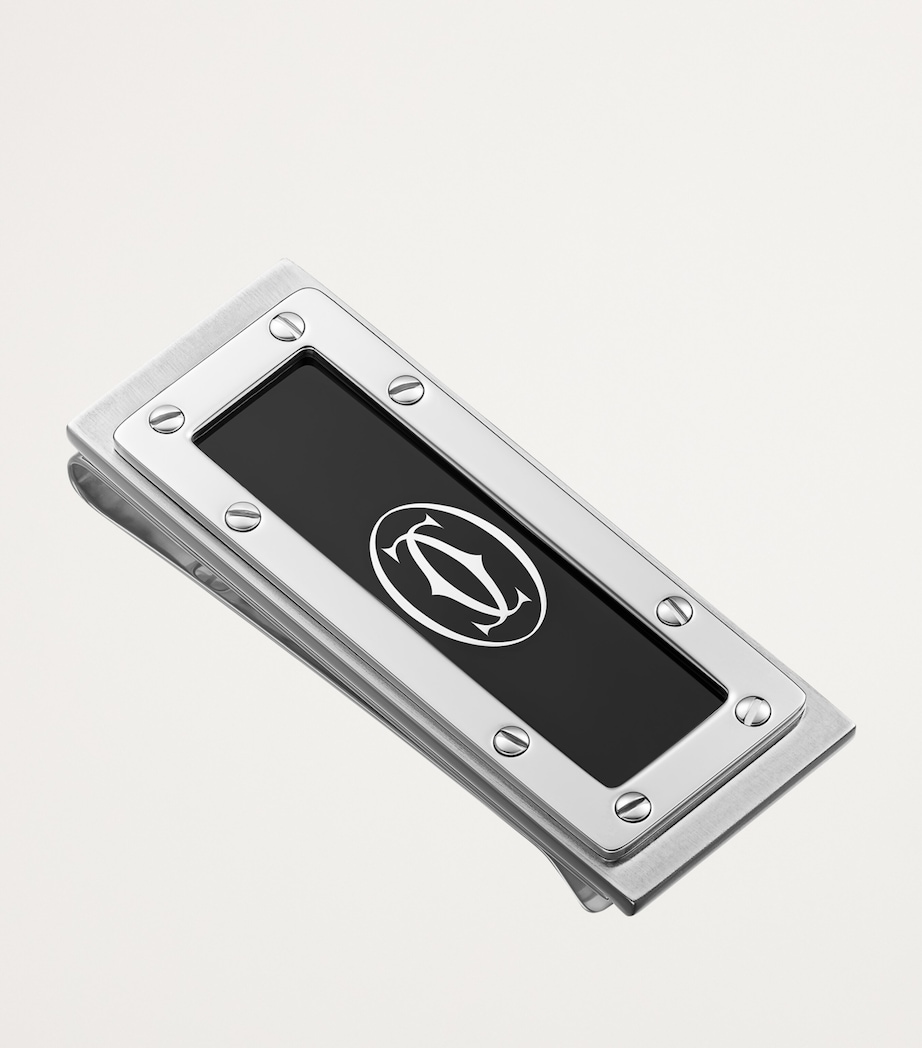 Santos de Cartier Money Clip BLACK Image 5