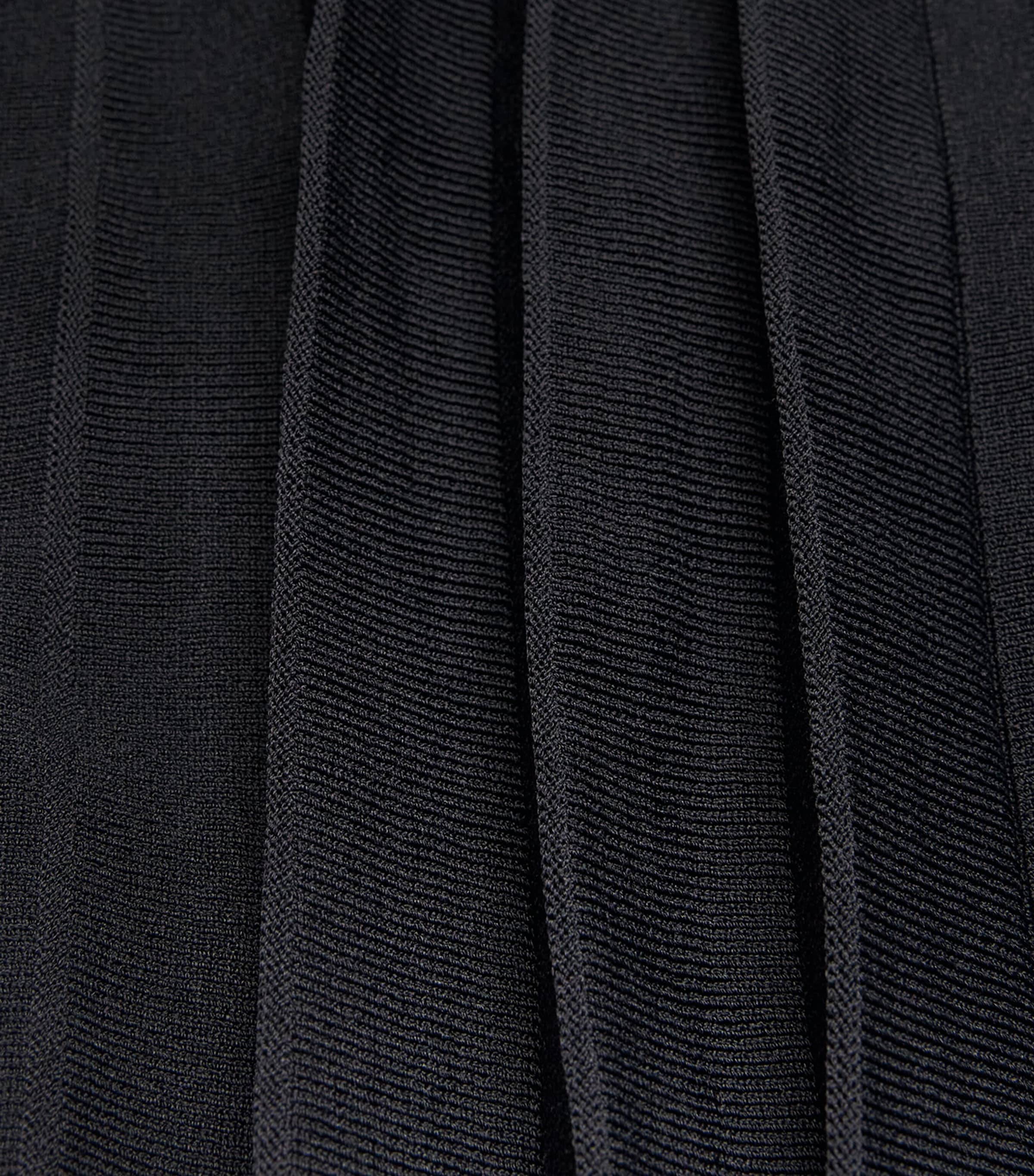 Falke Womens Plissé Midi Skirt Black Image 6