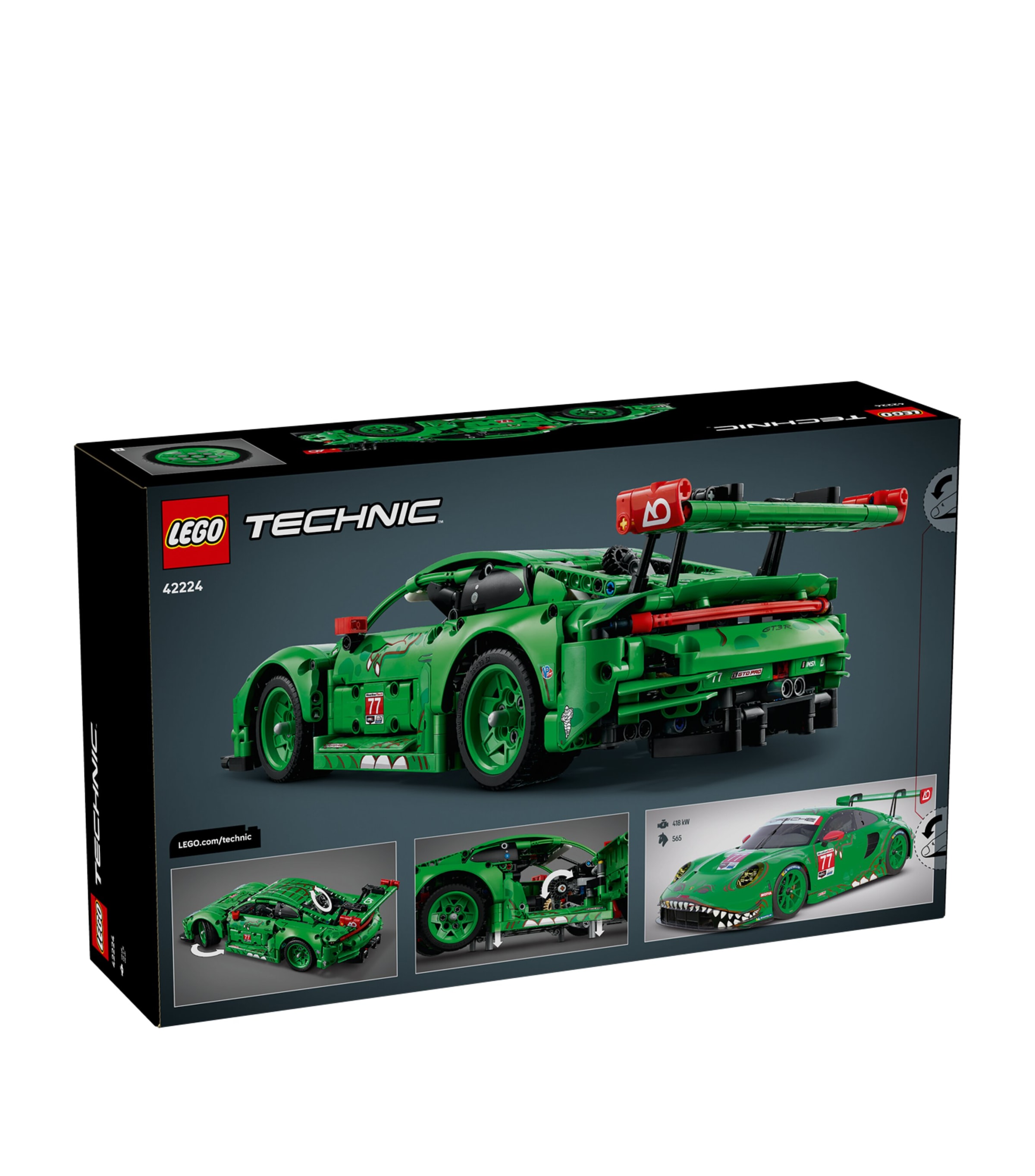 Technic Porsche 911 GT3 R REXY AO Racing Car 42224 MULTI Image 2