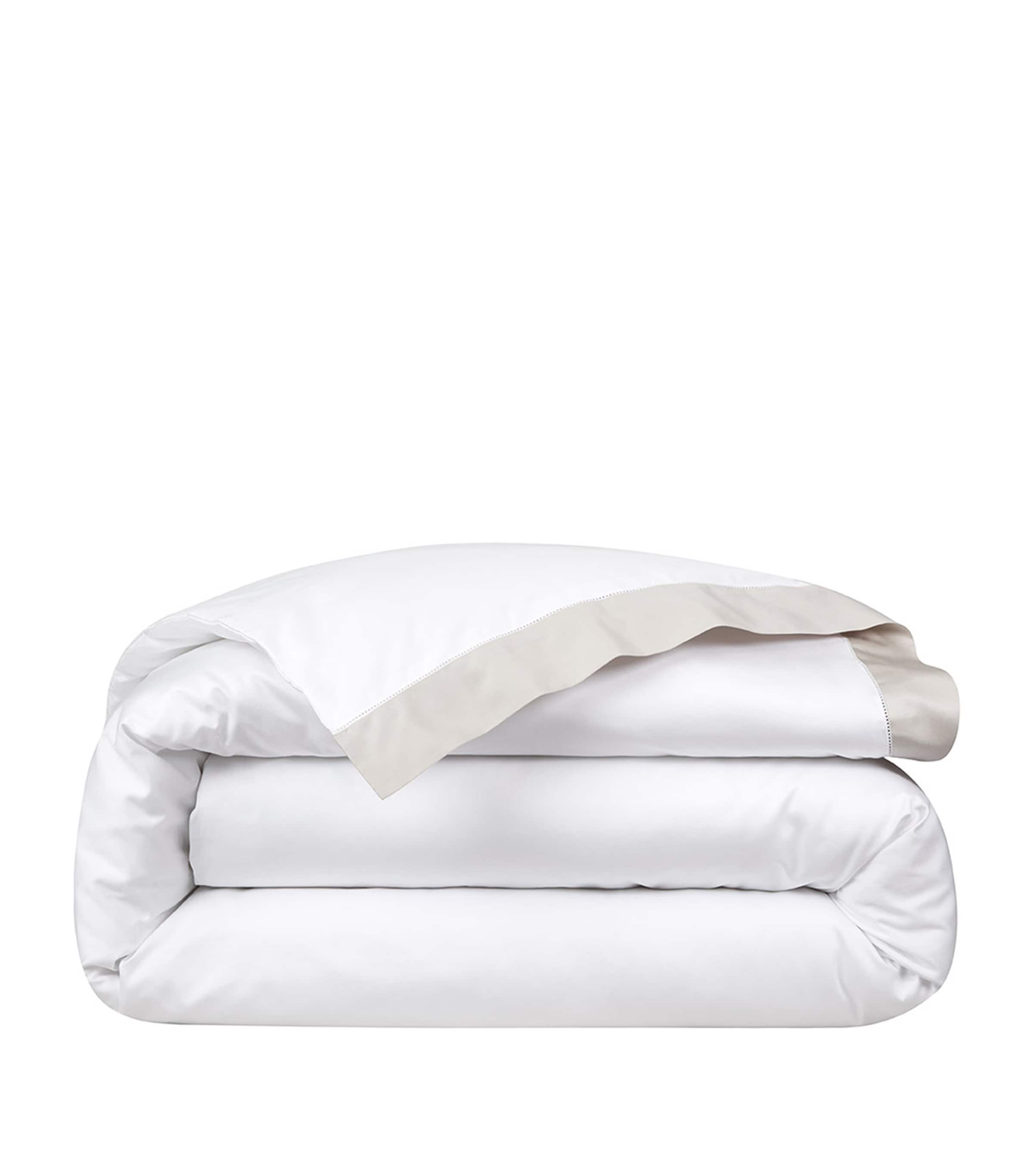 Ralph Lauren Home Cotton Langdon King Duvet Cover (240cm x 220cm) Silver Image 1