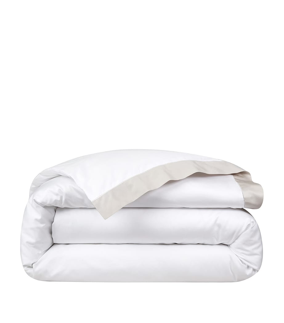 Ralph Lauren Home Cotton Langdon King Duvet Cover (240cm x 220cm) Silver Image 1