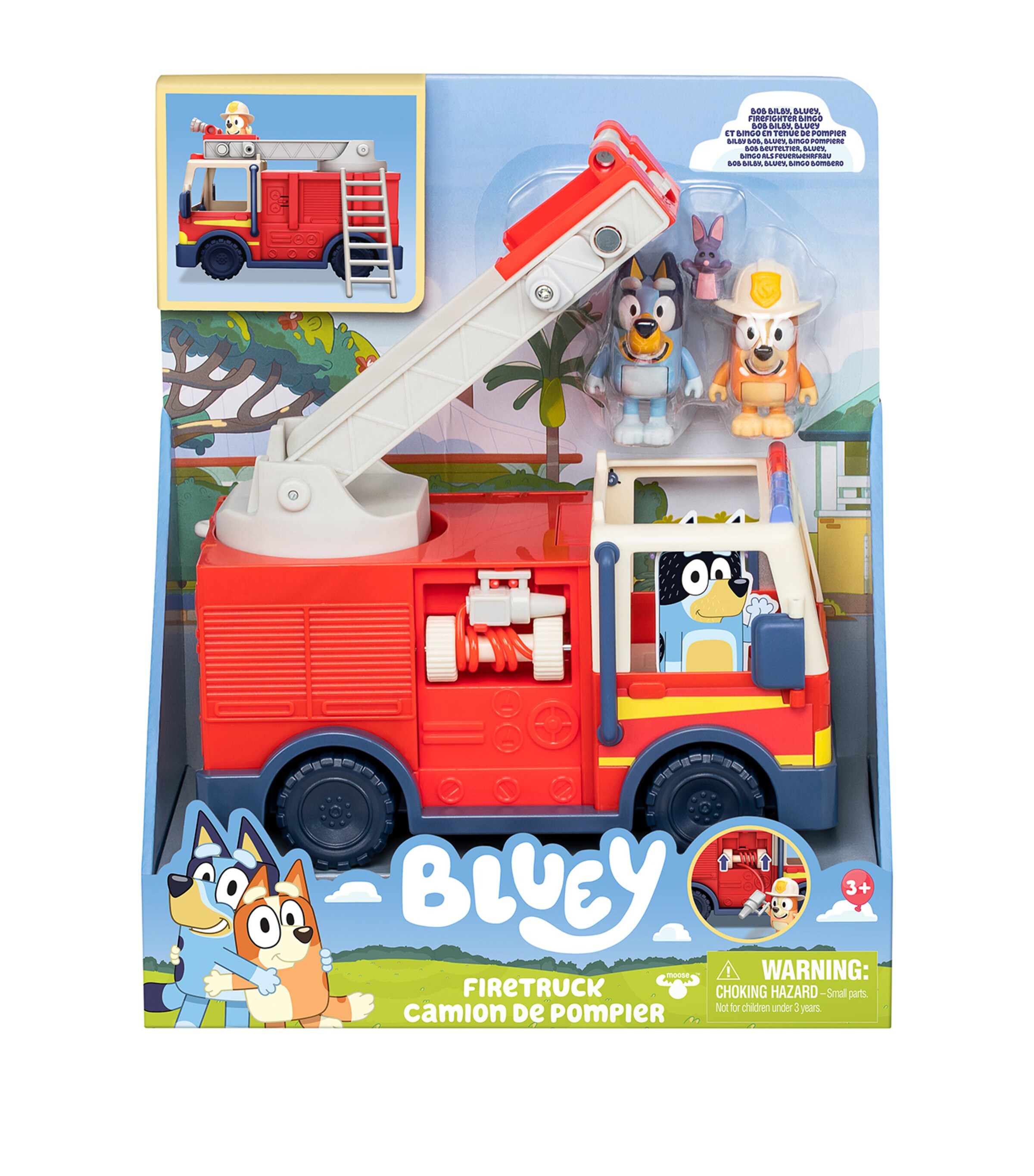 BLUEY Firetruck Play Set Image 8