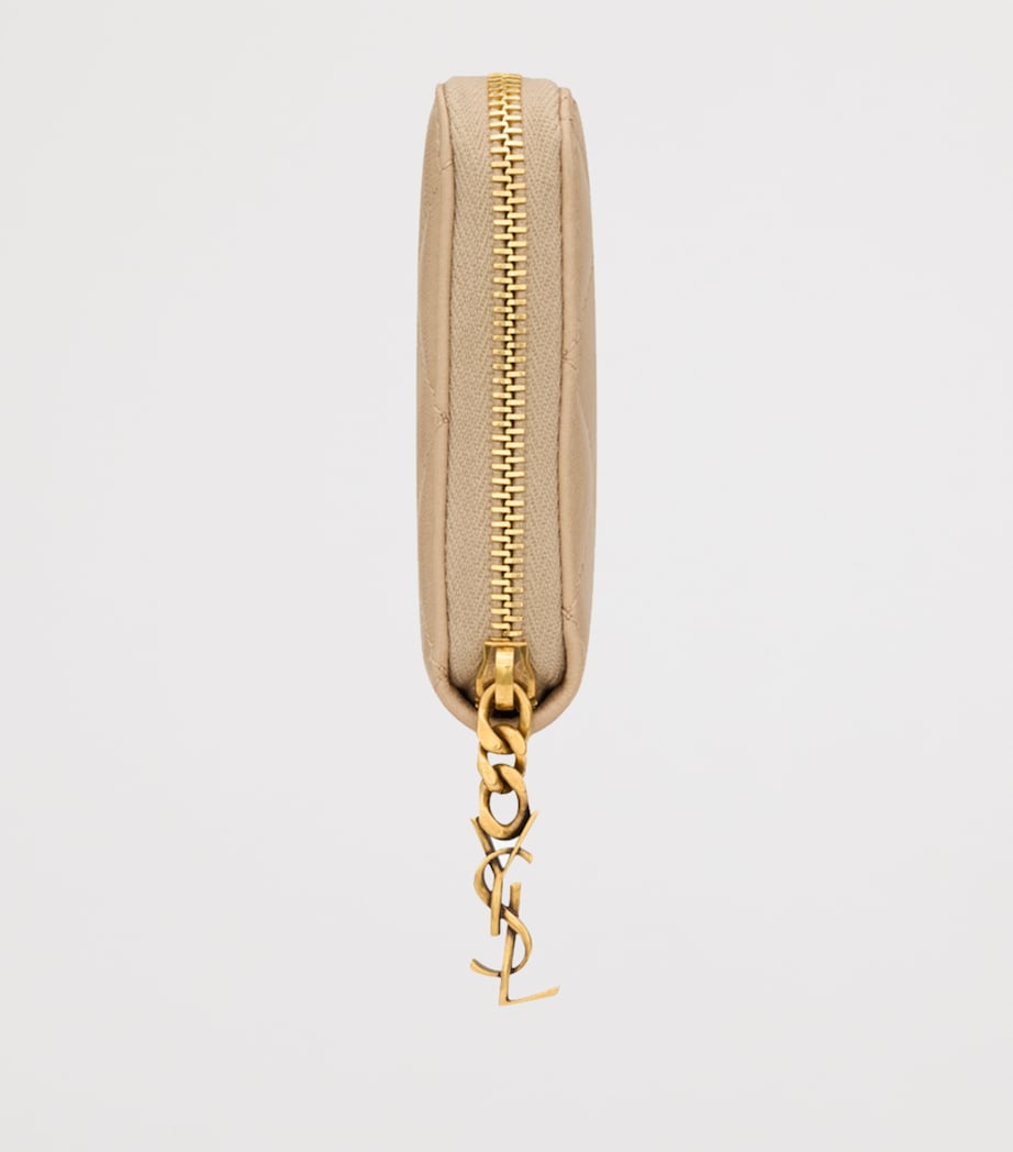 Matelassé Zip-Up Wallet 9295 Image 3