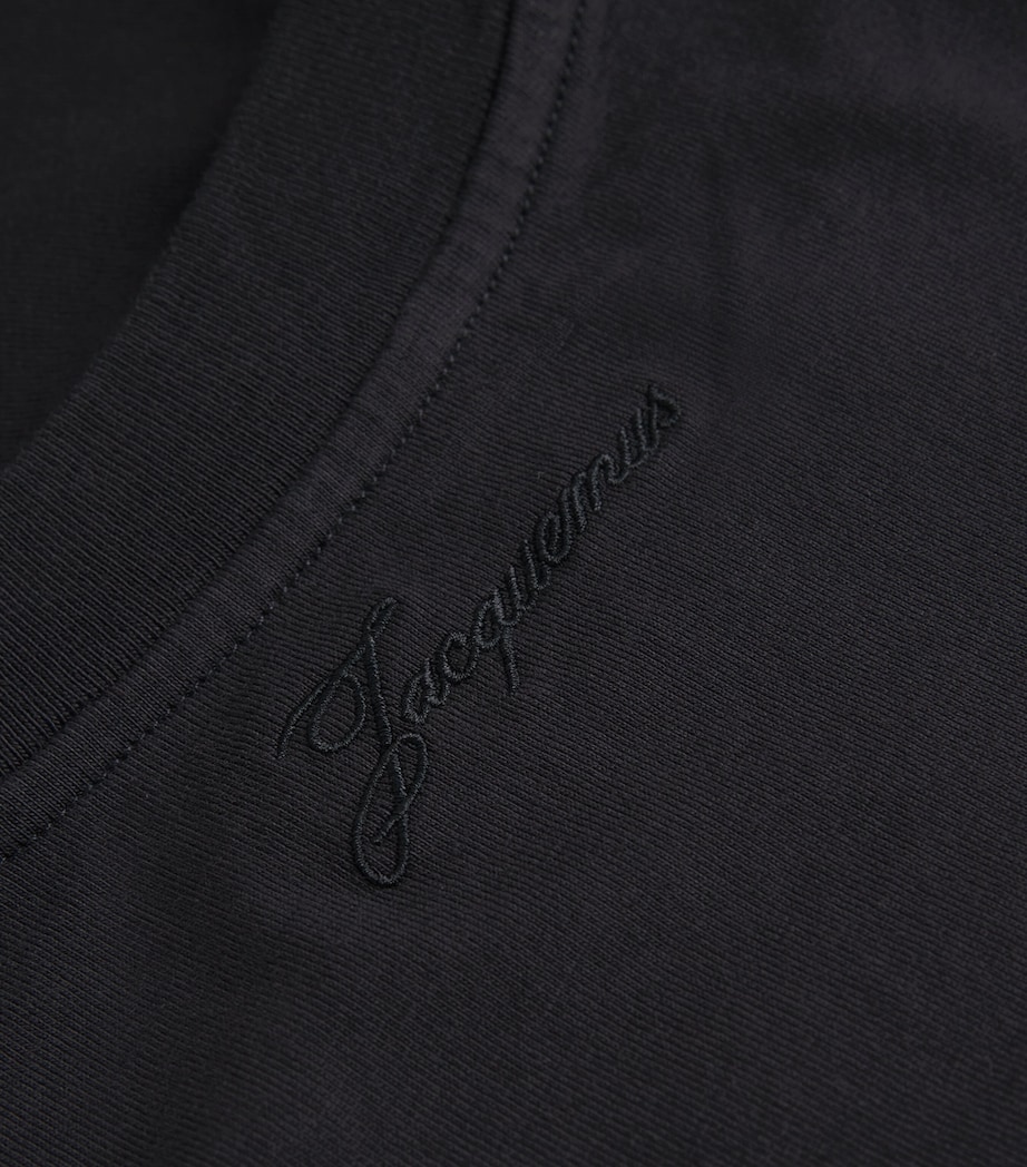 Cotton Signature T-Shirt 390-DARK NAVY Image 5