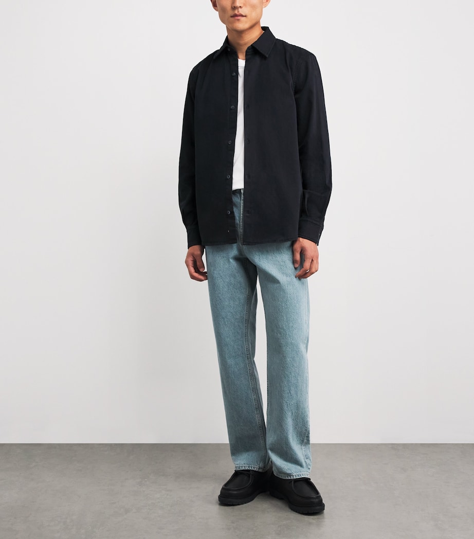 Stretch-Cotton Shirt U71NQ TWILL VULCAN Image 2