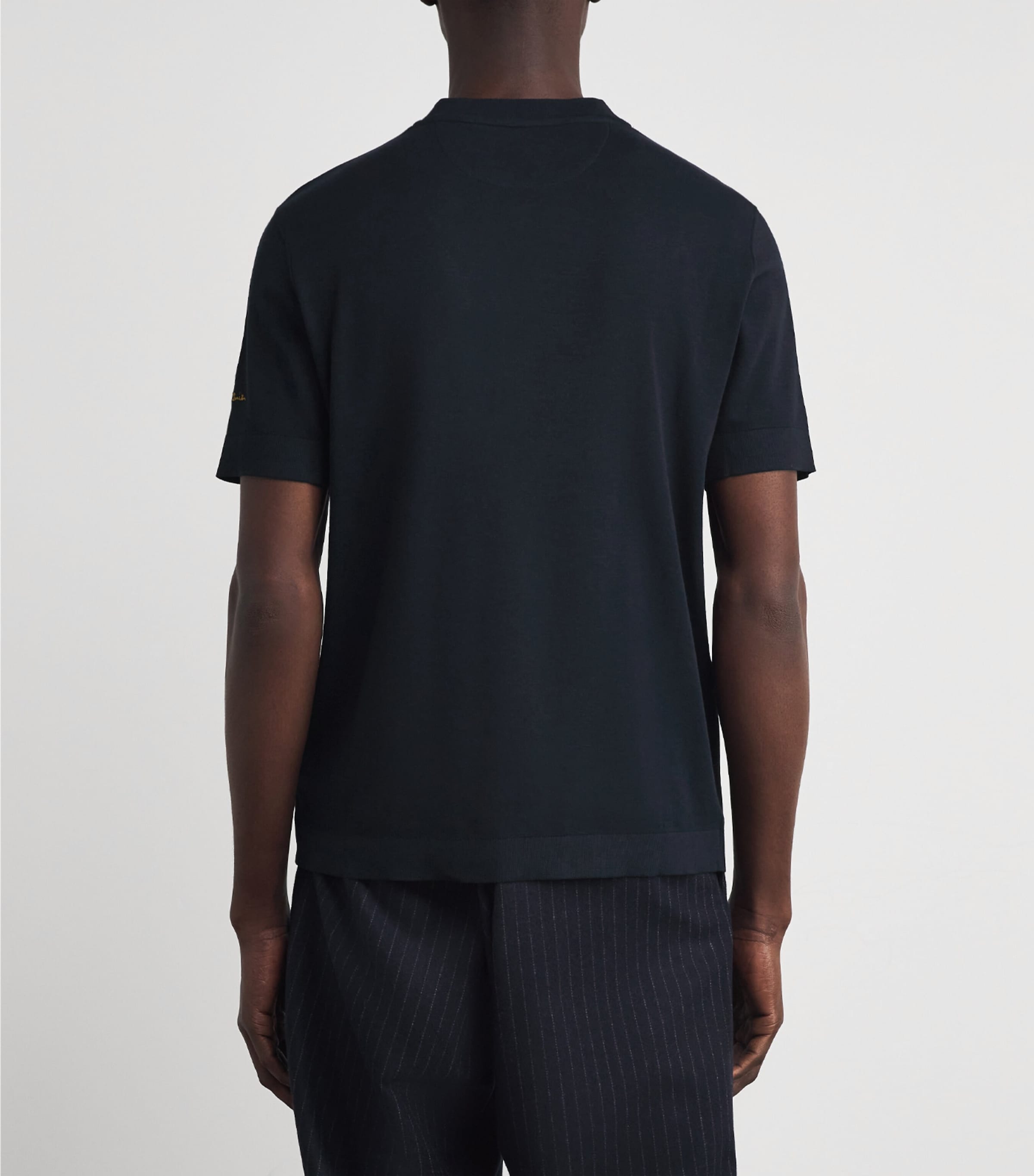 Organic Cotton Logo T-Shirt BLUE-49 Image 4