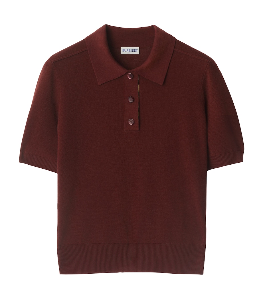 Wool Knitted Polo Shirt BOX Image 1