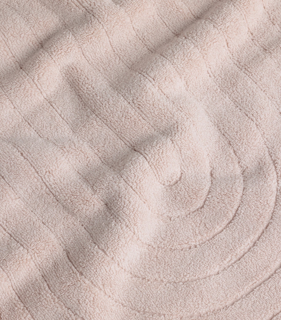 Cotton Suna Martha Bath Mat (50cm x 80cm) CLAY Image 4