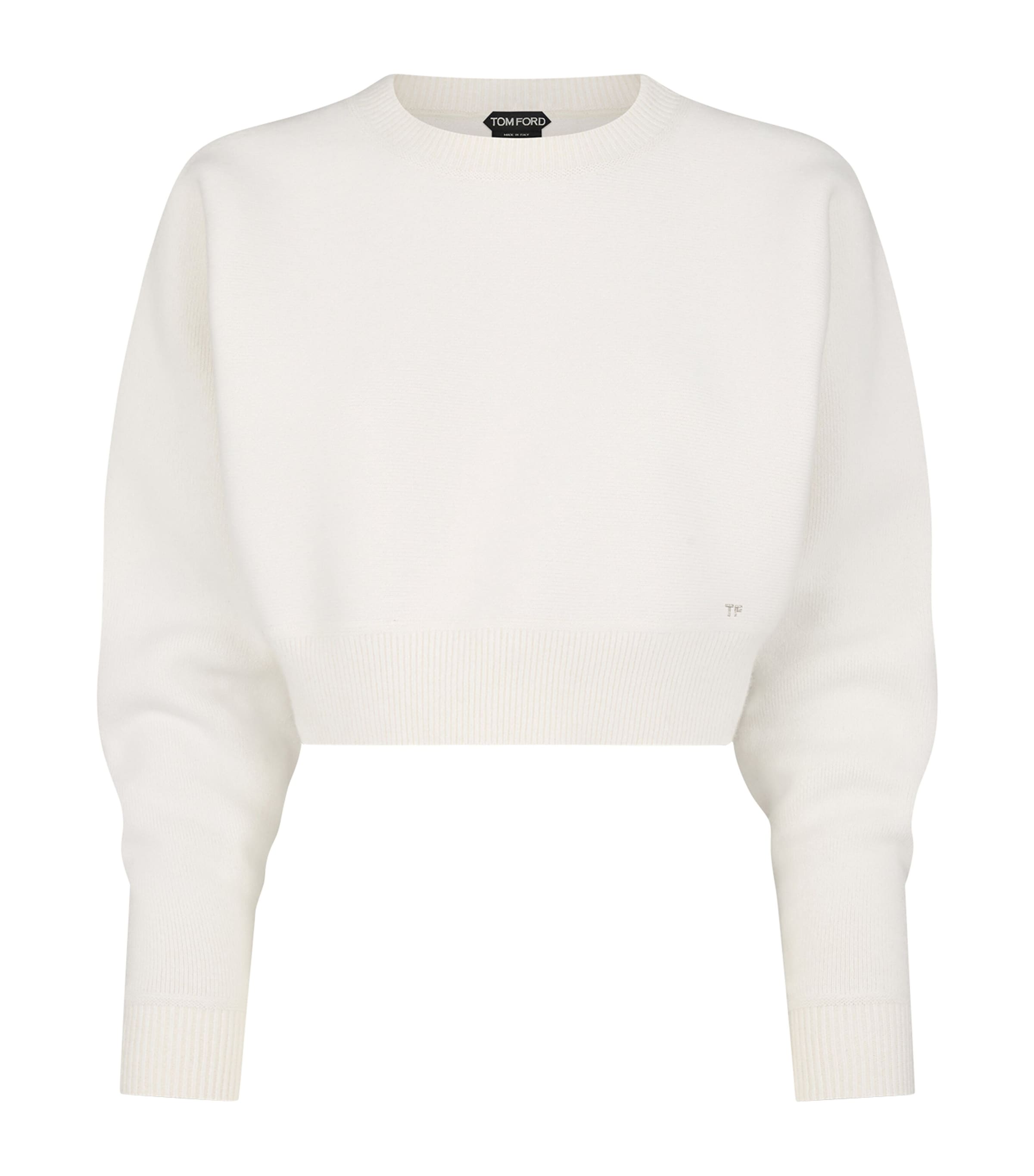 TOM FORD Womens Wool-Cashmere Sweater Wac Image 1