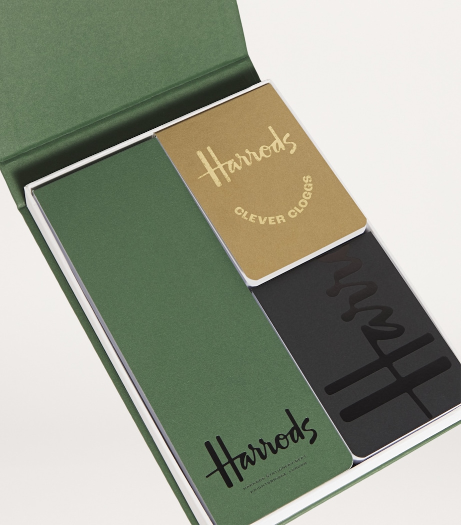 Logo Notebook Gift Set GREEN Image 2