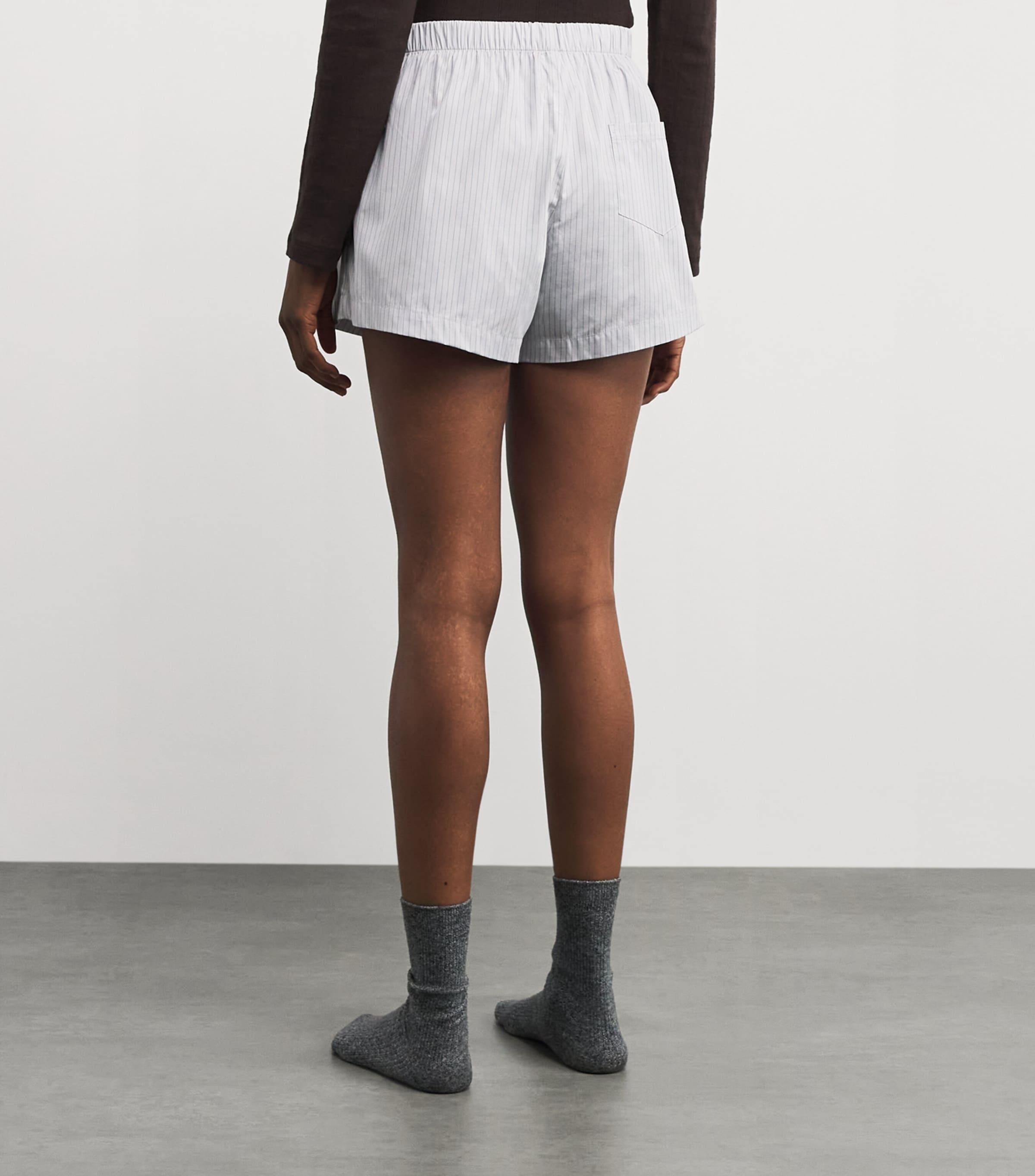 Stripe Yoshi Boxer Shorts DOVE/FOREST STRIPE Image 4