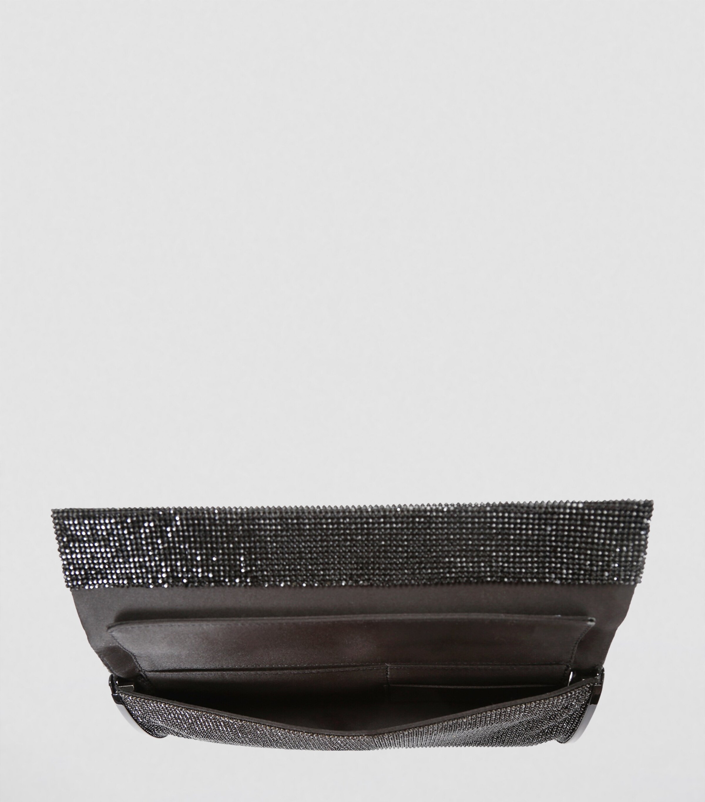 Benedetta Bruzziches Embellished Kate Clutch Bag Black Image 2