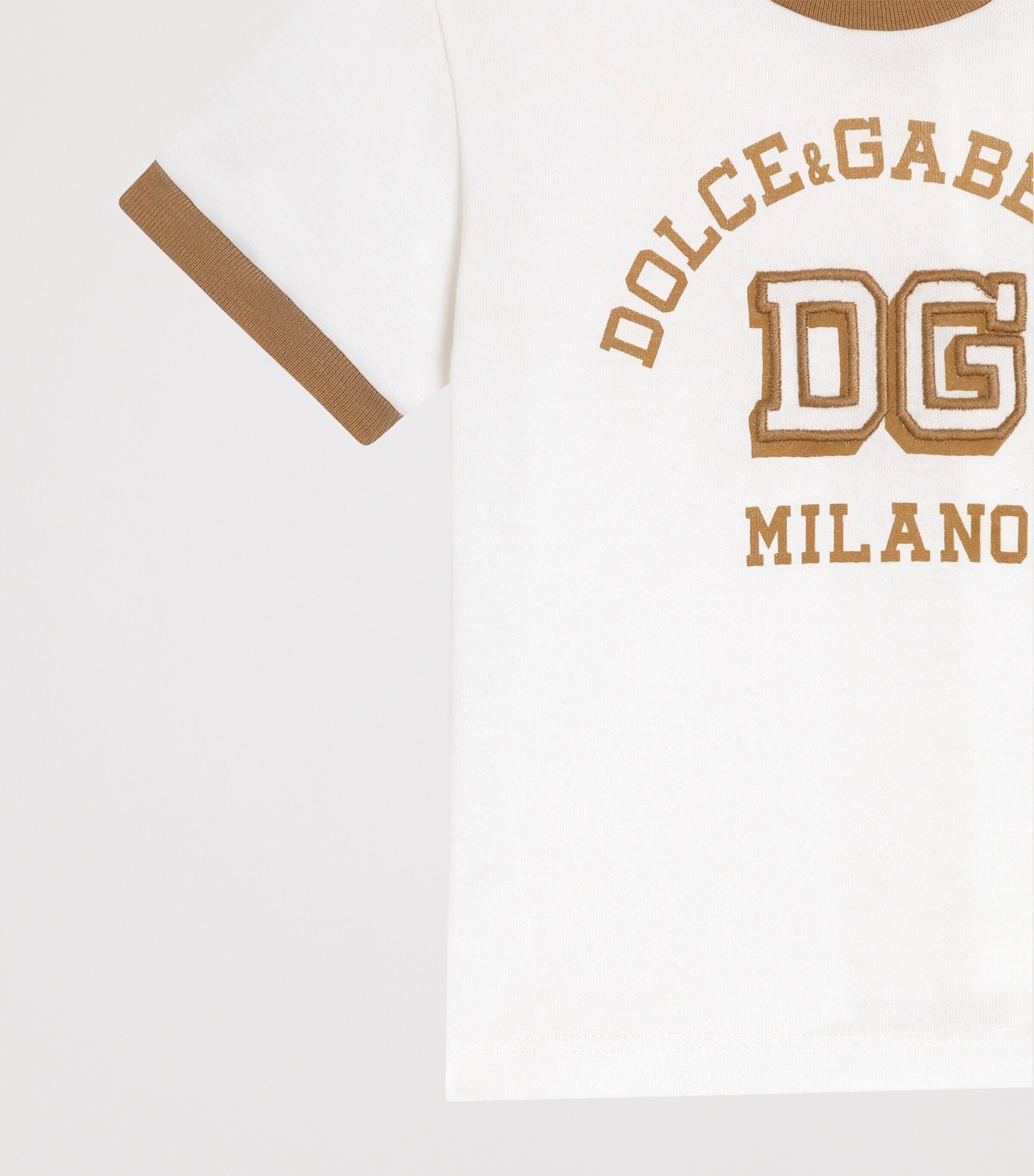 Dolce&Gabbana Kids Logo T-Shirt (3-30 Months) Whit Image 2