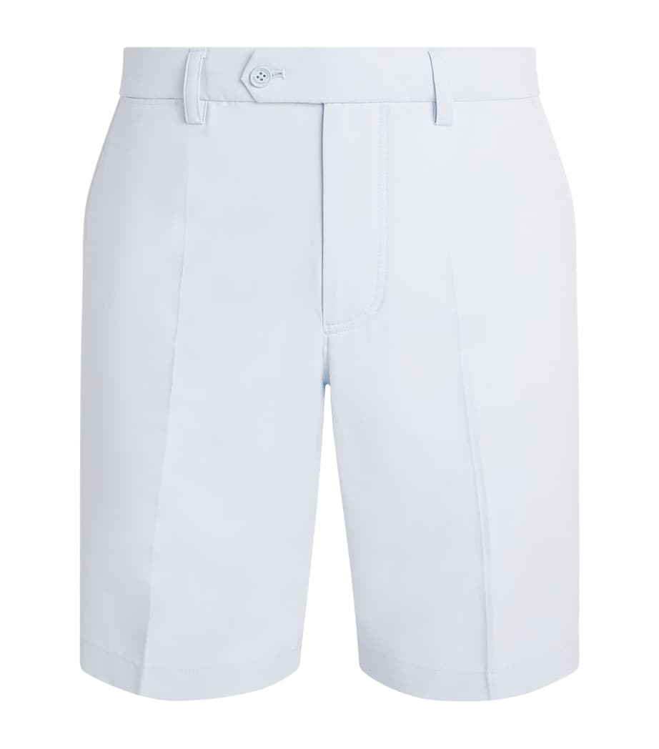J Lindeberg Mens Mitch Tailored Shorts Skywriting Image 1