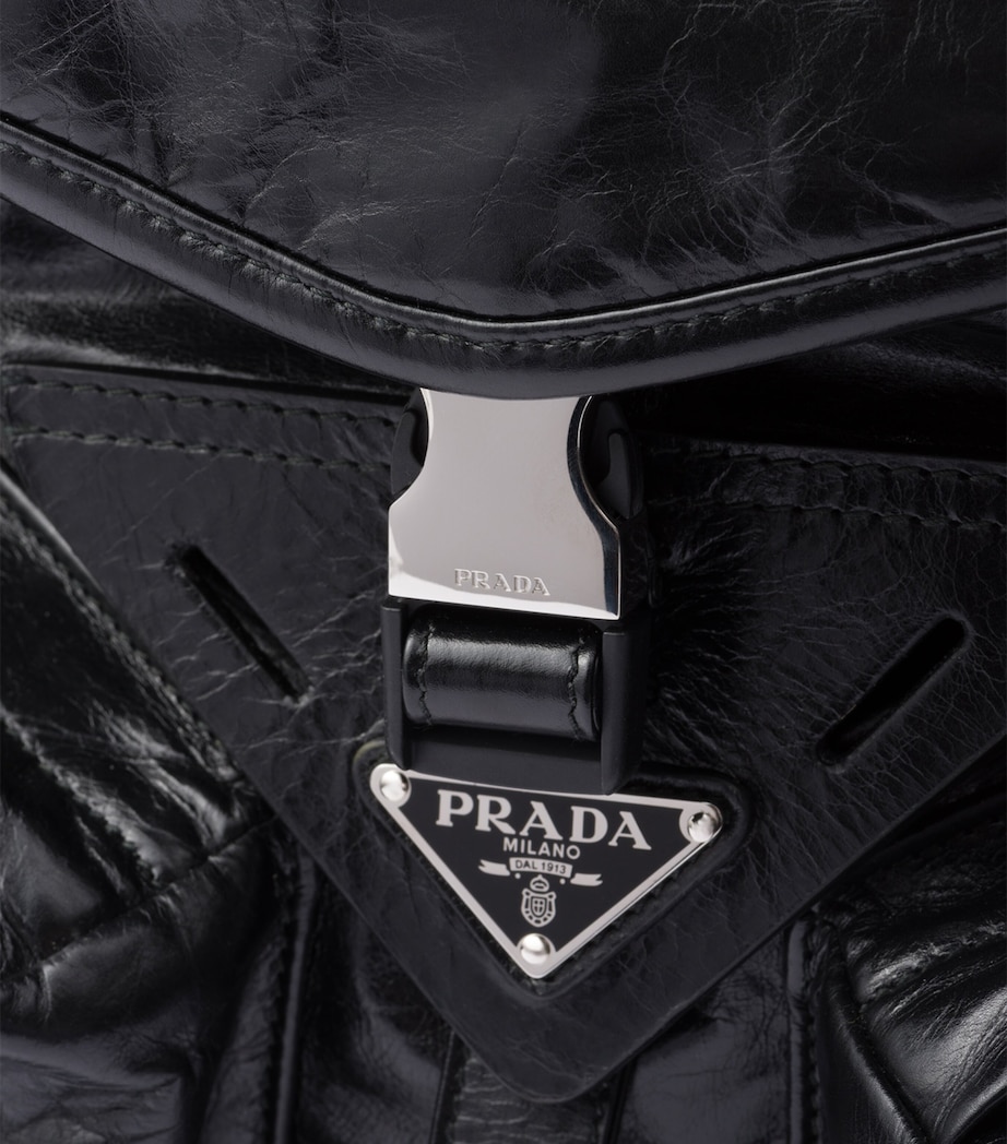 Prada Leather Shoulder Bag Image 6