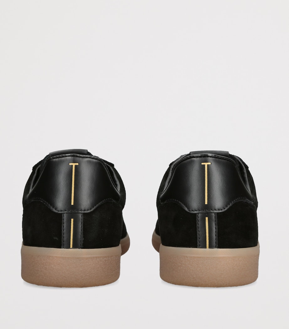 Suede T Sneakers BLACK Image 2