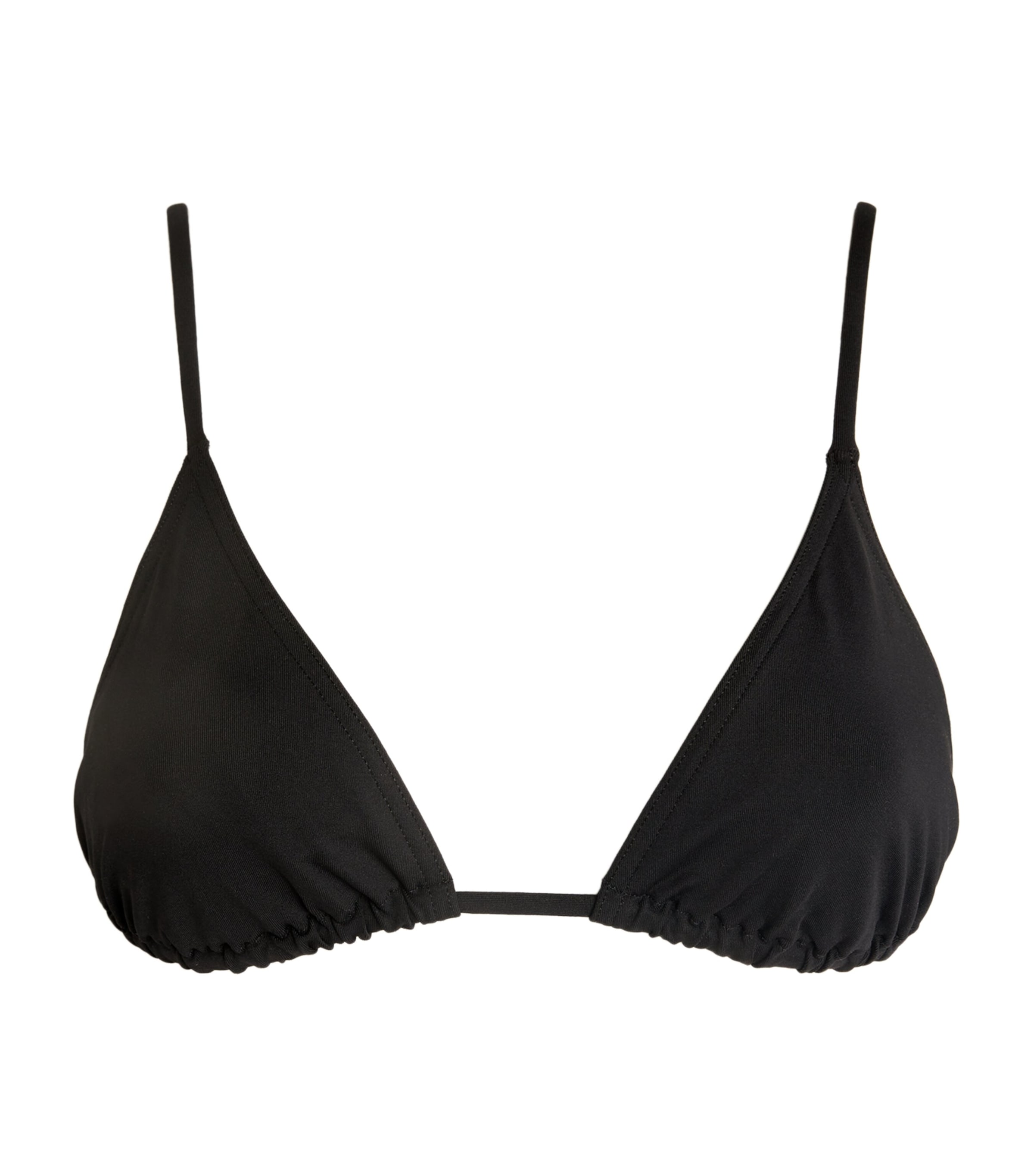 Eres Mouna Triangle Bikini Top In Black