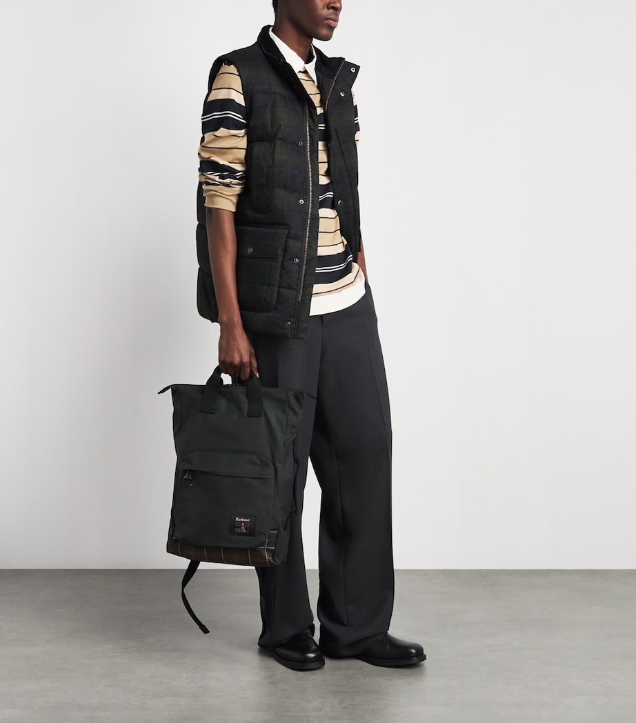 Barbour Mens Tartan Lonnen Gilet Shadow Classic Trtn Image 2