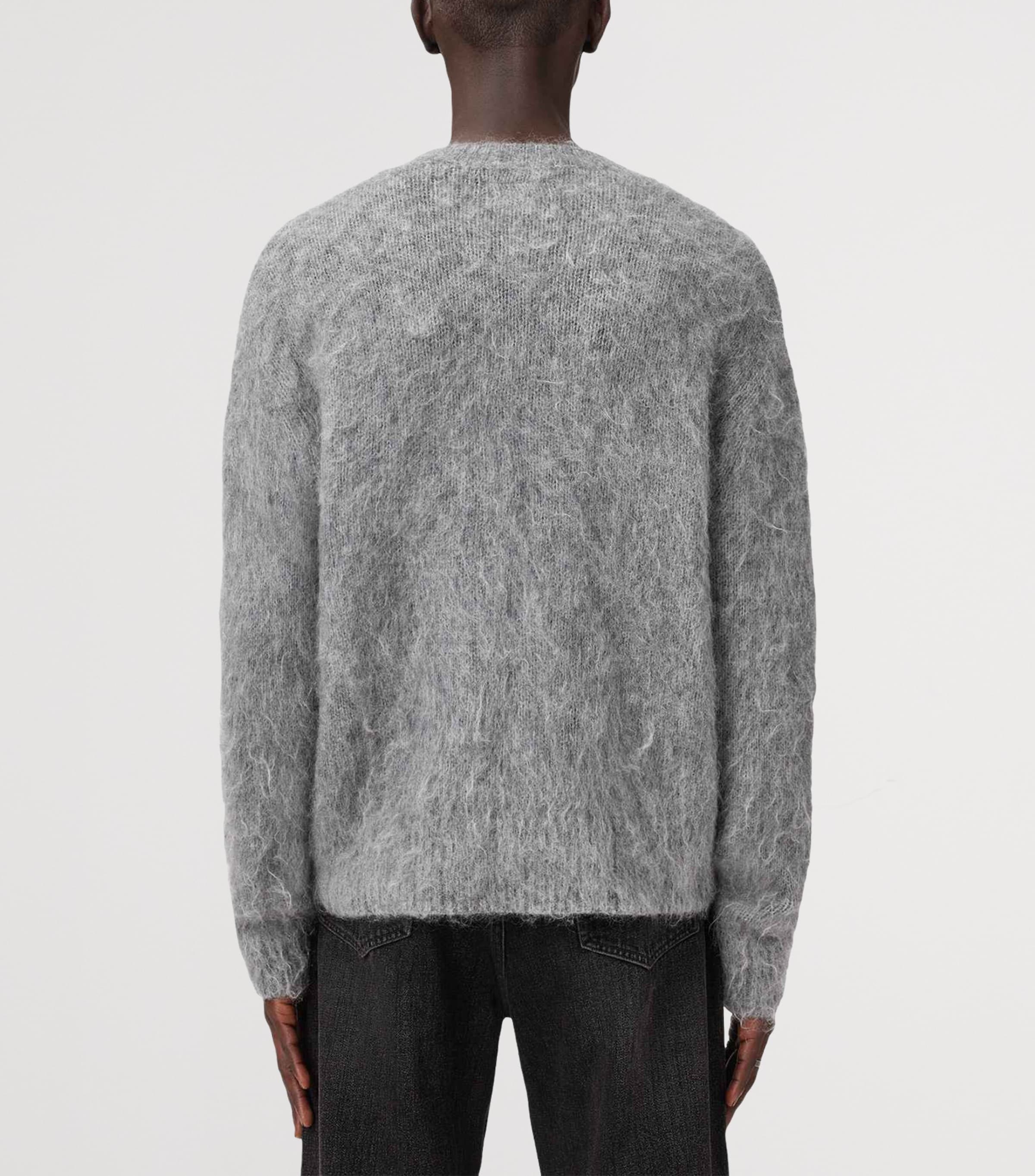Oversized Brushed Coby Sweater GREY MARL Image 6