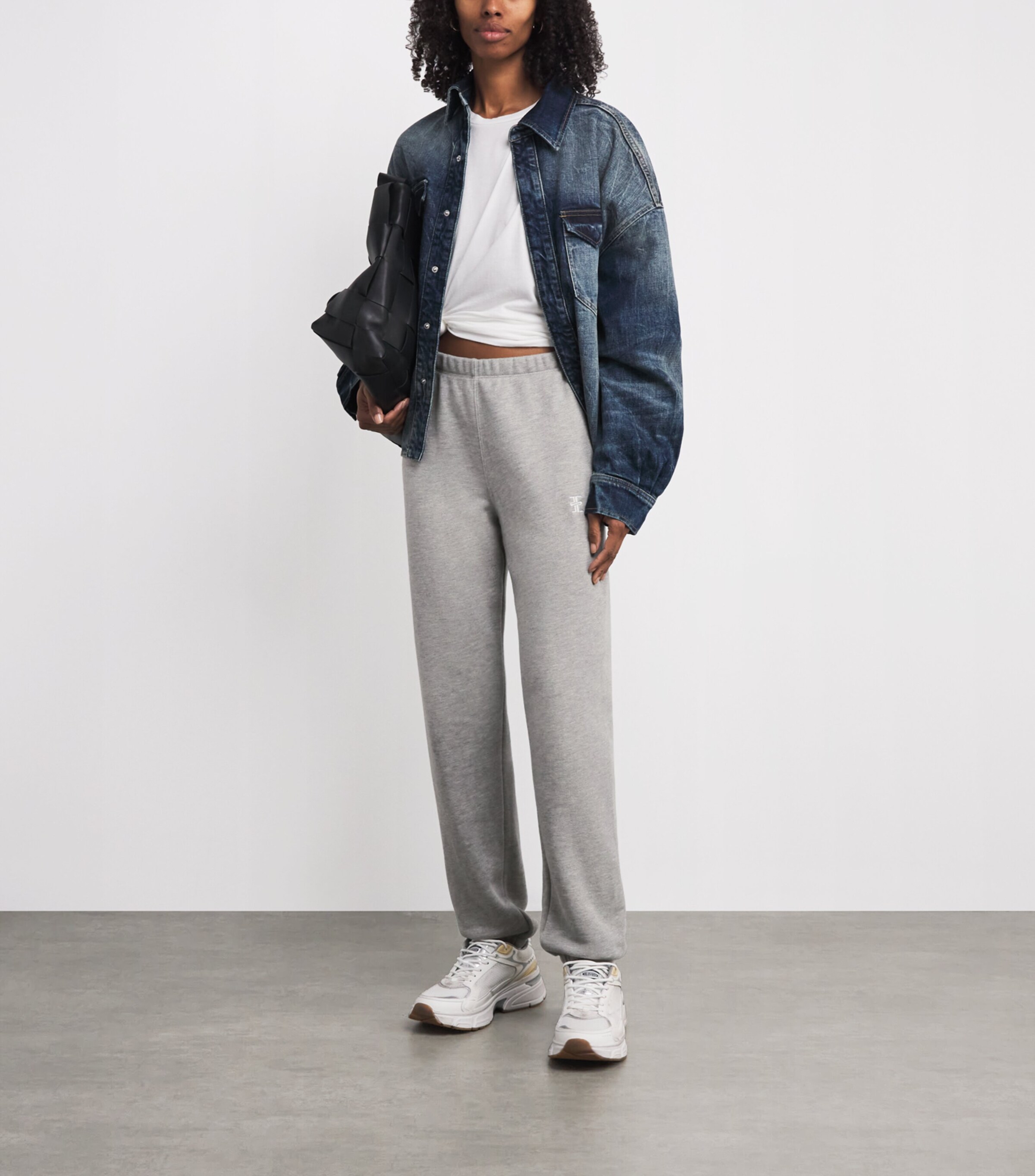 Cotton-Modal Sweatpants HGRY HEATHER GREY Image 2